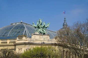 Le Grand Palais I by Cora Niele art print