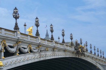 Pont Alexandre III - II by Cora Niele art print