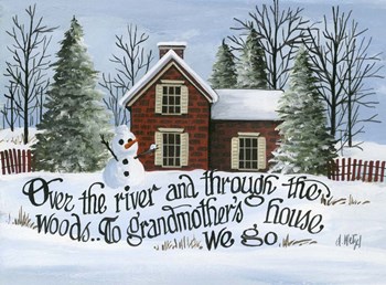 Grandma&#39;s House 2 by Debbi Wetzel art print