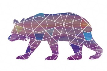 Bear - Ombre by Erin Clark art print