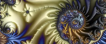 Applique by Fractalicious art print