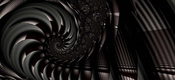 Below by Fractalicious art print