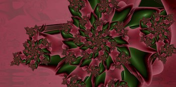 Holly Daze by Fractalicious art print