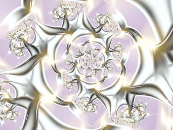 June Bride by Fractalicious art print