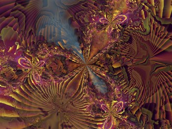 Moxy by Fractalicious art print