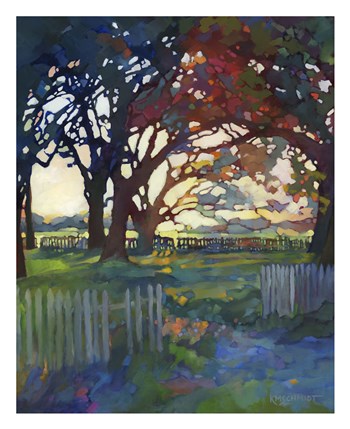 Almost Spring II by Karen Mathison Schmidt art print