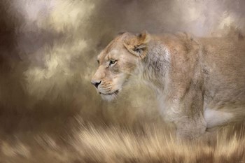 Lioness In Spring by Jai Johnson art print