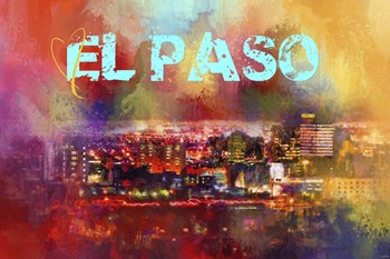Sending Love To El Paso by Jai Johnson art print