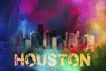 Sending Love To Houston by Jai Johnson art print