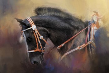 At The Horse Show 3 by Jai Johnson art print
