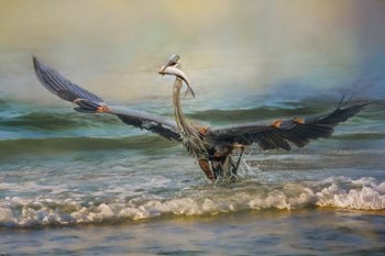 Bringing Dinner Home by Jai Johnson art print