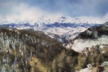Colorado Mountains 4 by Jai Johnson art print