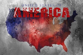 Sending Love To The Usa by Jai Johnson art print