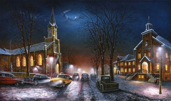 Faith Through Ages by Jim Hansel art print