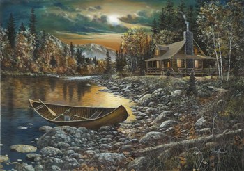 High Country Retreat by Jim Hansel art print