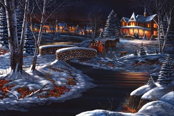 Over the River by Jim Hansel art print