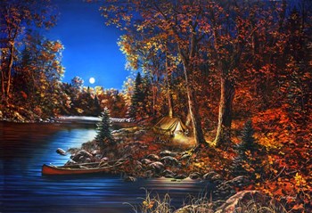 Still of the Night by Jim Hansel art print