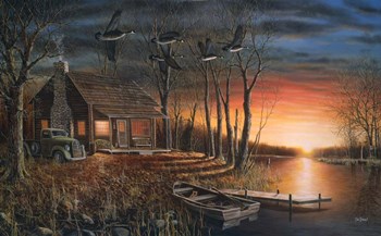 Sundown by Jim Hansel art print