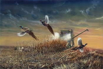 The Last Pass by Jim Hansel art print