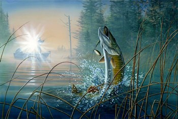 Waking The Giant by Jim Hansel art print