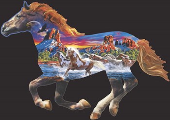 The Horse by John Van Straalen art print