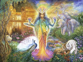 Lakshmi by Josephine Wall art print