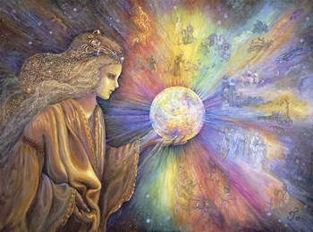 Oracle by Josephine Wall art print