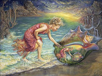 The Discovery by Josephine Wall art print