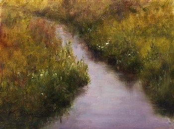 Misted Brook by Kathie Thompson art print