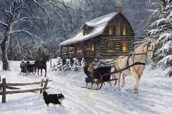 Winter&#39;s Eve by Kevin Dodds art print