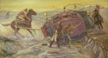 Cheyenne Attack by Les Ray art print