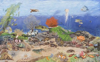 Under the Sea by Les Ray art print