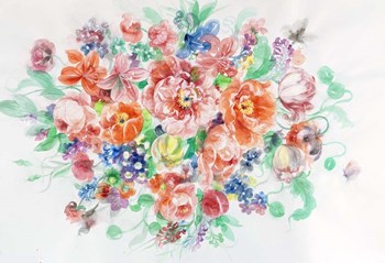 Floral Arrangement IV by Li Bo art print