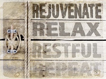 Country Sea Sign 1 by LightBoxJournal art print