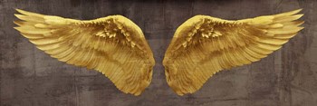 Angel Wings (Gold I) by Joannoo art print