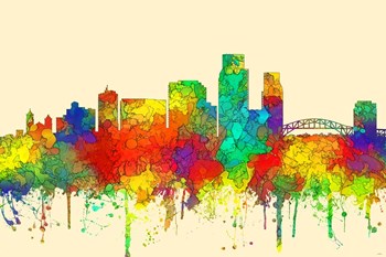 Corpus Christi Texas SG by Marlene Watson art print