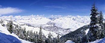 Ski Slopes in Sun Valley, Idaho by Panoramic Images art print