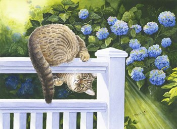Peek-a-Boo by Mary Irwin art print