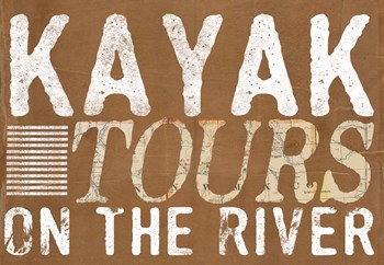 Kayak Tours by Katie Doucette art print