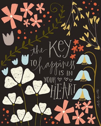 Key to Happiness by Katie Doucette art print