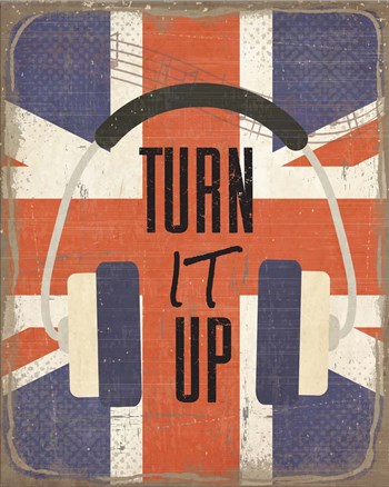 Turn It Up by ND Art &amp; Design art print