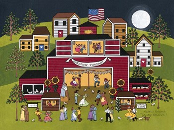 Country Hoedown by Medana Gabbard art print