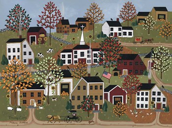 Country Living by Medana Gabbard art print