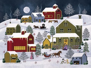 Moonlit Romance by Medana Gabbard art print