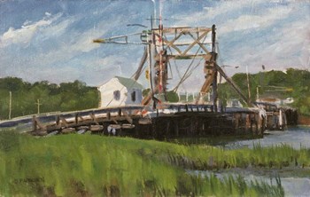 Manasquan Bridge 2 by Michael Budden art print