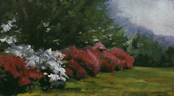 Floral Fantasy by Michael Budden art print