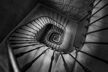 Infinito Cuadrado C by Moises Levy art print