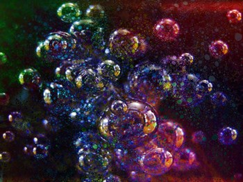 Hot Bubbles by MusicDreamerArt art print