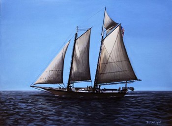 Sailing by Paul Walsh art print