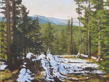 Tetons by Rusty Frentner art print